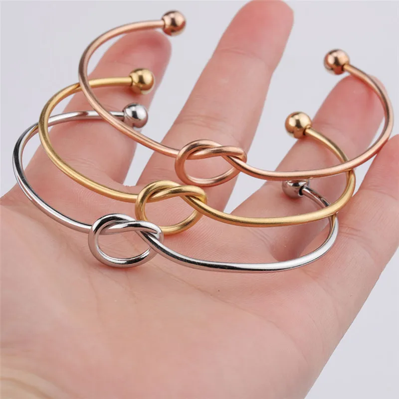 1pcs 2mm Stainless Steel Love Knotted Bangle Peach Heart-shaped Open Bangle Bracelet Knot Bangle
1pcs 2mm Stainless Steel Love Knotted Bangle Peach Heart-shaped Open Bangle Bracelet Knot Bangle