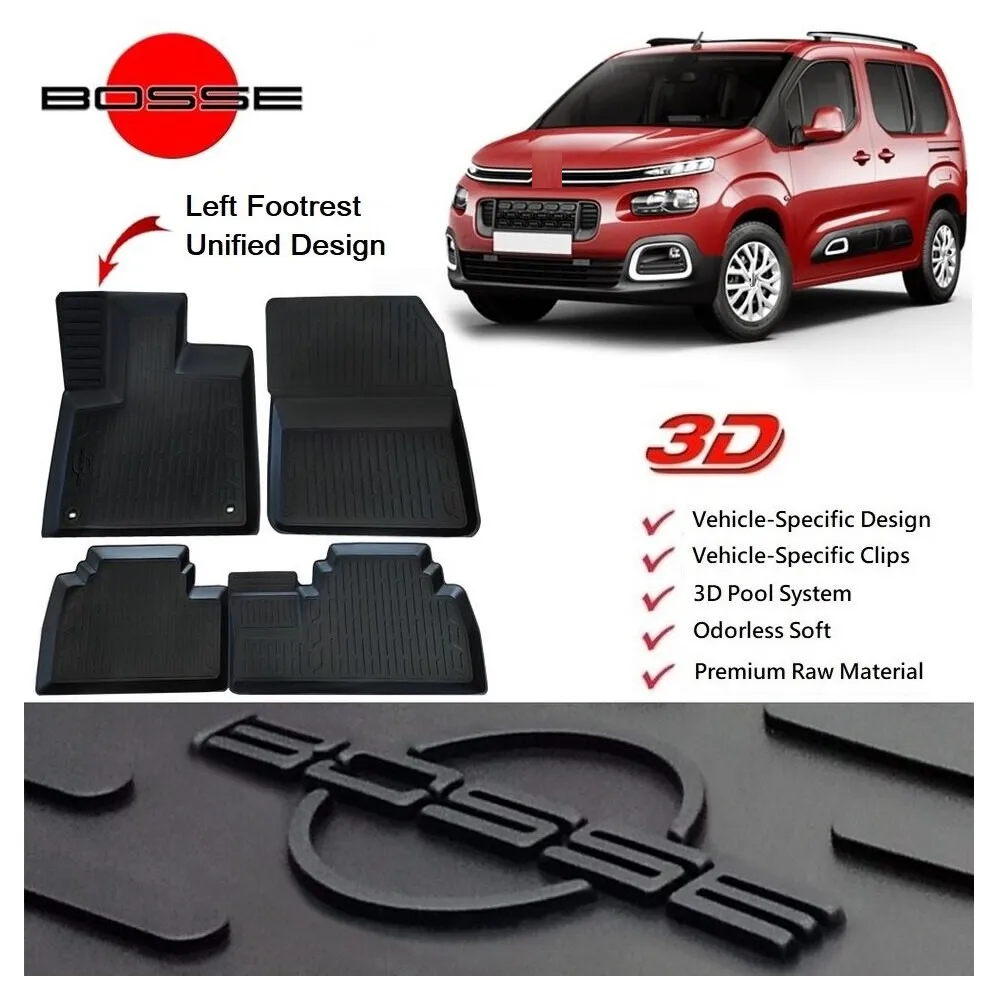 3D pool car mats for Citroen Berlingo 2019-2022 auto interior carpet protective accessories rubber luxury floor slip-resistant high quality
3D pool car mats for Citroen Berlingo 2019-2022 auto interior carpet protective accessories rubber luxury floor slip-resistant high quality