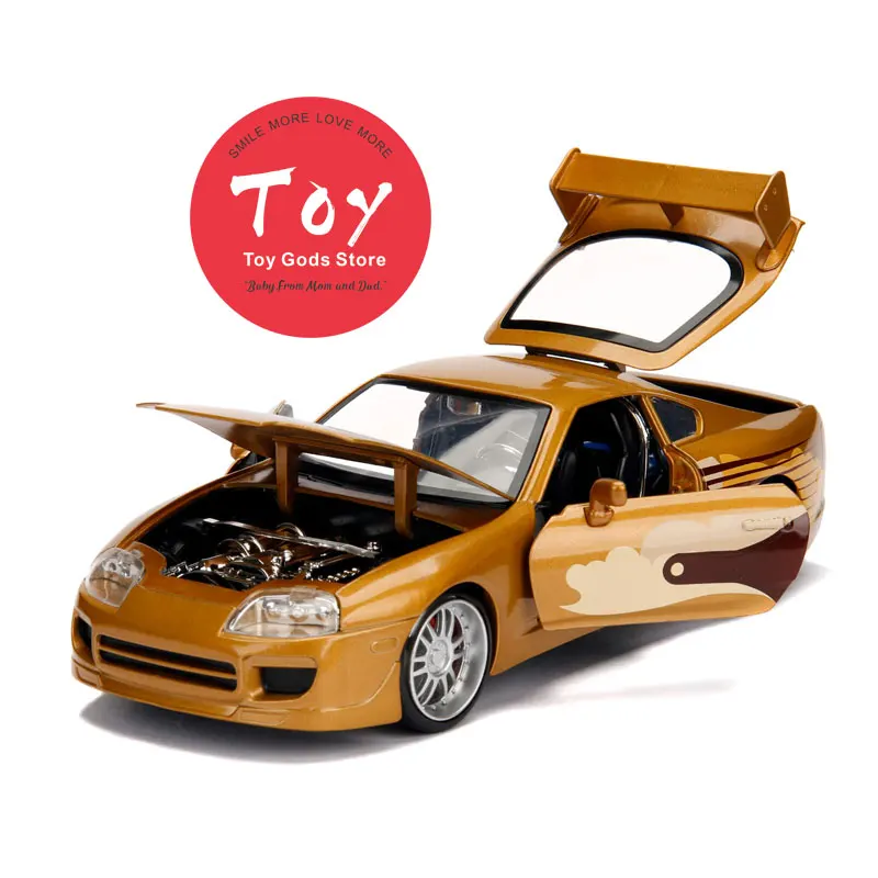 JADA 1/24 Scale Diecast-car Toys Slap Jack’s 1995 Toyota Supra Diecast Metal Car Model Toy For Children,Gift,Collection
JADA 1/24 Scale Diecast-car Toys Slap Jack’s 1995 Toyota Supra Diecast Metal Car Model Toy For Children,Gift,Collection