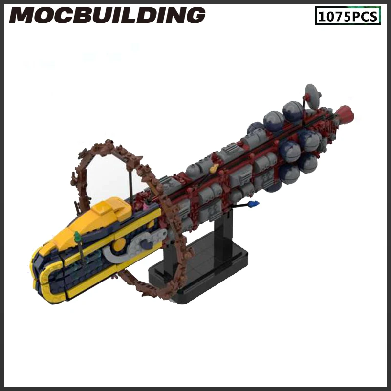 Новинка 2022, космическая пленка MOC-43690 HBO, Космический круизный лайнер, мелкие кирпичи из частиц, модель MOC, набор строительных блоков для детей...
Новинка 2022, космическая пленка MOC-43690 HBO, Космический круизный лайнер, мелкие кирпичи из частиц, модель MOC, набор строительных блоков для детей...