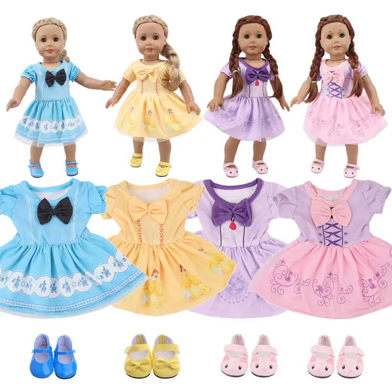 Кукольная одежда из двух частей, Диадема + платье для 18-дюймовых американских кукол и кукол 43 см, лучшие подарки на новый год для детей
Кукольная одежда из двух частей, Диадема + платье для 18-дюймовых американских кукол и кукол 43 см, лучшие подарки на новый год для детей