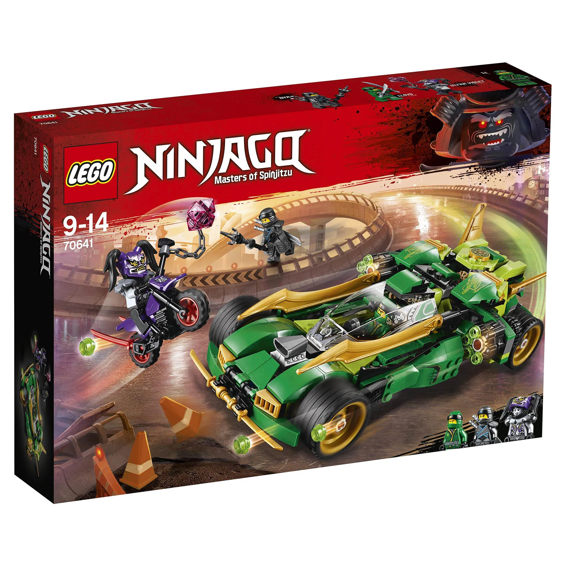 Конструктор LEGO Ninjago 70641 Ночной вездеход ниндзя |