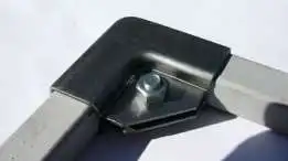 Крепёж для профильной трубы Г-образный Толщина 1 2 мм покрытие цинк - купить по