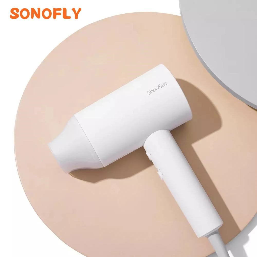 SONOFLY Showsee Anionic Hair Dryer Professinal 1800W Strong Motor Hot Cold Wind Quick Dry Lightweight Salon Electric Blower A1-W
SONOFLY Showsee Anionic Hair Dryer Professinal 1800W Strong Motor Hot Cold Wind Quick Dry Lightweight Salon Electric Blower A1-W