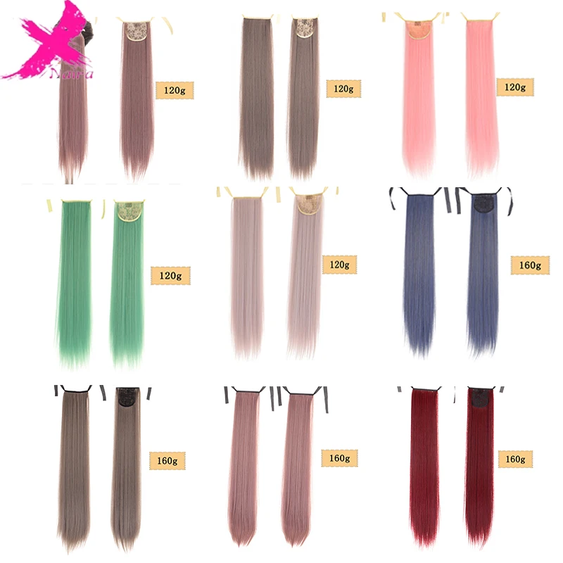 Xnaira Long Straight Wrap Around Clip In Ponytail Hair Extension Heat Resistant Synthetic Pony Tail Fake Hair In Woman Tail
Xnaira Long Straight Wrap Around Clip In Ponytail Hair Extension Heat Resistant Synthetic Pony Tail Fake Hair In Woman Tail