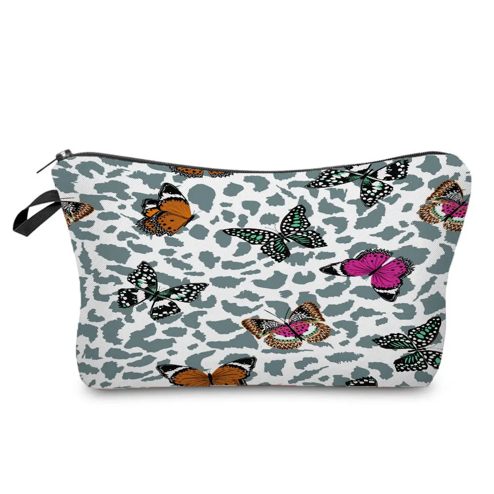 Fashion Small Toiletry Bag Leopard Butterfly Printed Makeup Bag Female High Quality Storage Bag Portable Organizer Hot Sale Gift
Fashion Small Toiletry Bag Leopard Butterfly Printed Makeup Bag Female High Quality Storage Bag Portable Organizer Hot Sale Gift