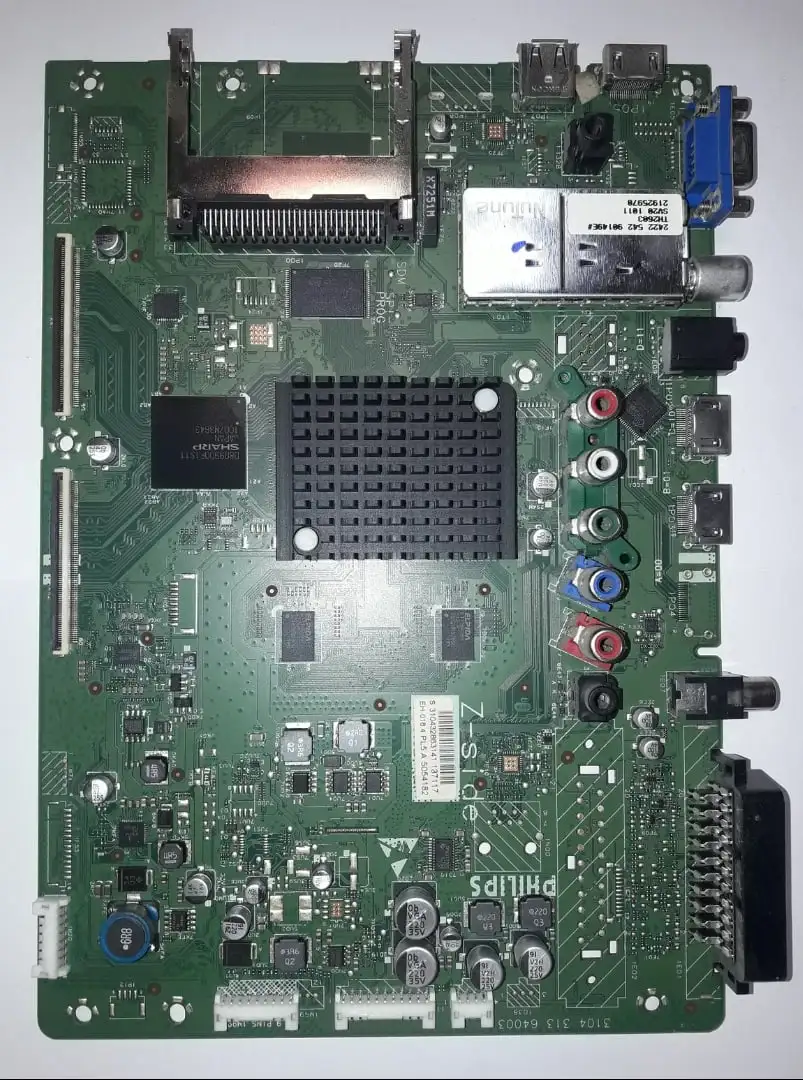 MainBoard: 3104 313 64003 телевизора PHILIPS 40PFL5605H|Запчасти к телевизорам| |
