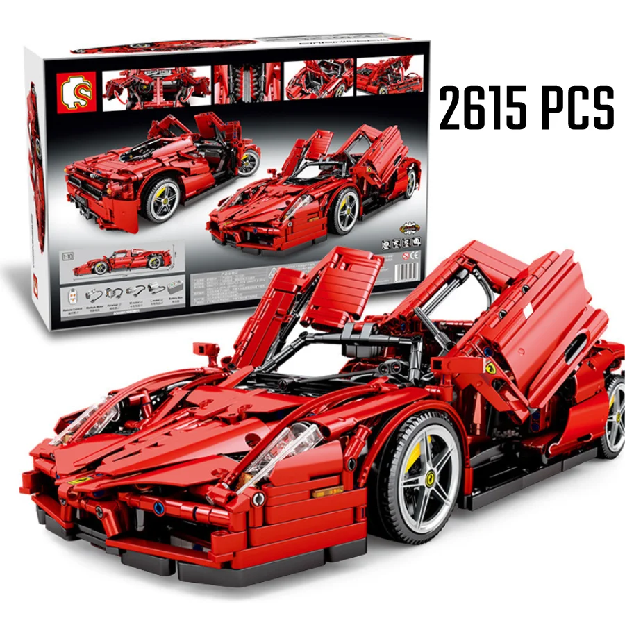 Italia Famous High-Tech Horse Logo Ferra 2.4Ghz RC Super Sport Car 1:10 Scale Enzo Building Block Model Radio Remote Control Toy
Italia Famous High-Tech Horse Logo Ferra 2.4Ghz RC Super Sport Car 1:10 Scale Enzo Building Block Model Radio Remote Control Toy
