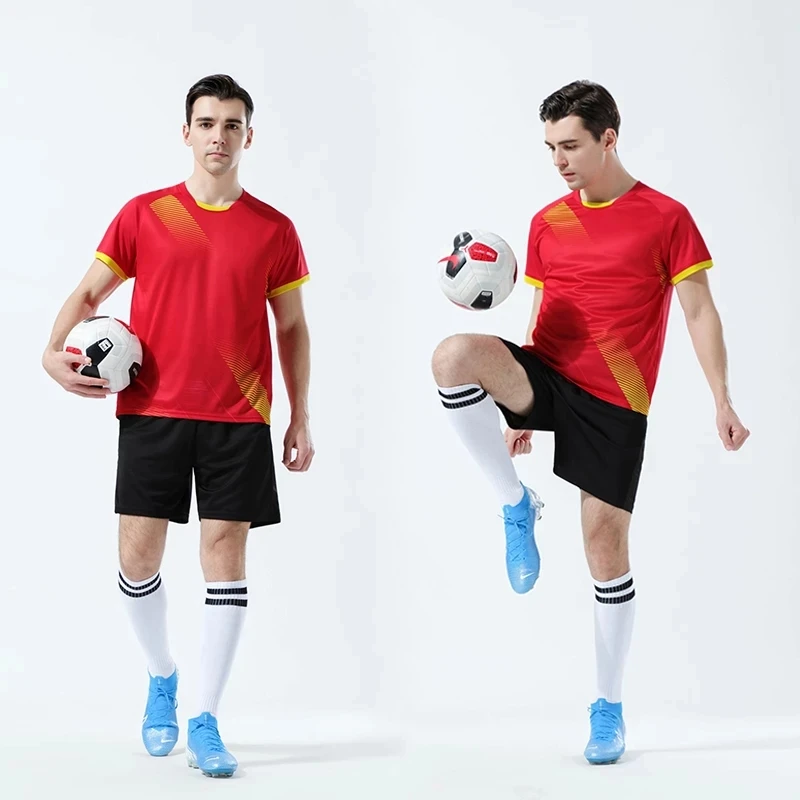 Men football training jersey suit short sleeve custom soccer jersey team club high quality Sublimated adult Sports Clothes
Men football training jersey suit short sleeve custom soccer jersey team club high quality Sublimated adult Sports Clothes
