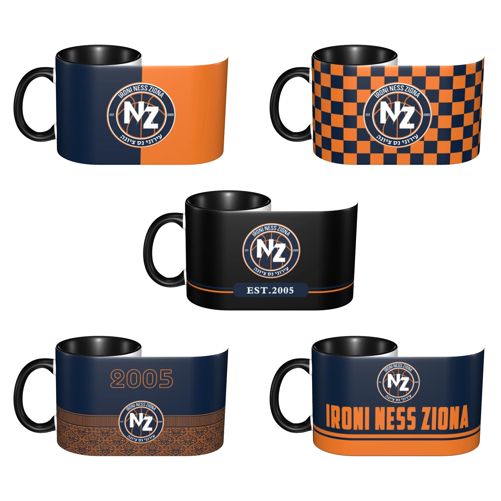 Israel Ironi Ness Ziona Bc 11 OZ Ceramic Coffee Mug with Handle Tea Cup for Cocoa Milk Cereal Drinks Mug
Israel Ironi Ness Ziona Bc 11 OZ Ceramic Coffee Mug with Handle Tea Cup for Cocoa Milk Cereal Drinks Mug