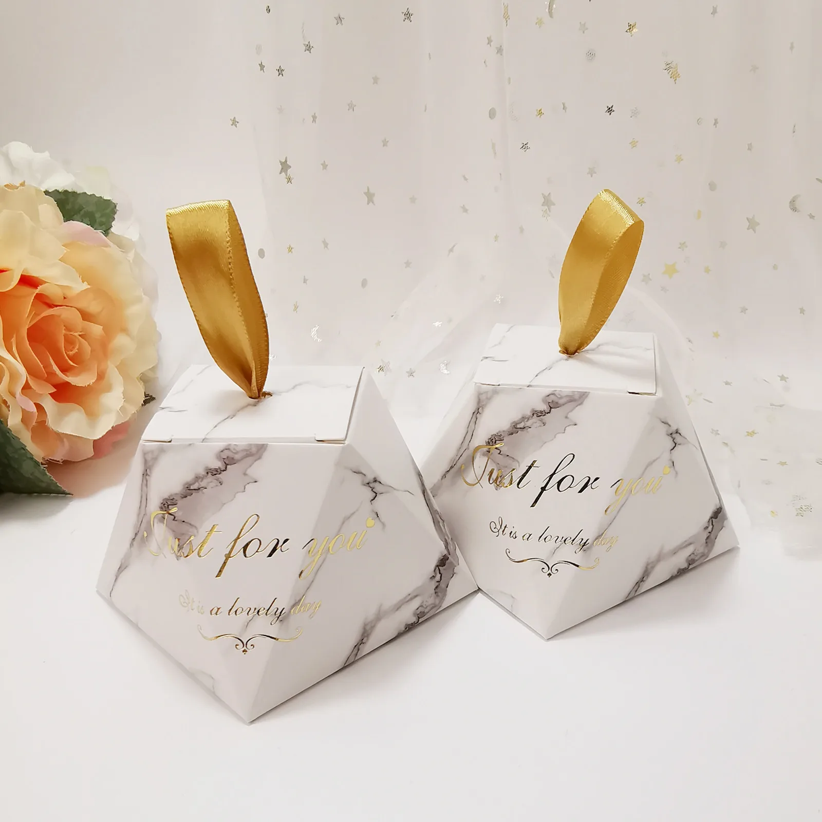 50 PacksCandy Box Baptism Dragee Dragees Boxes For Sweets Sugared Almonds Container Bag Birthday Paper Gift PouchWedding
50 PacksCandy Box Baptism Dragee Dragees Boxes For Sweets Sugared Almonds Container Bag Birthday Paper Gift PouchWedding