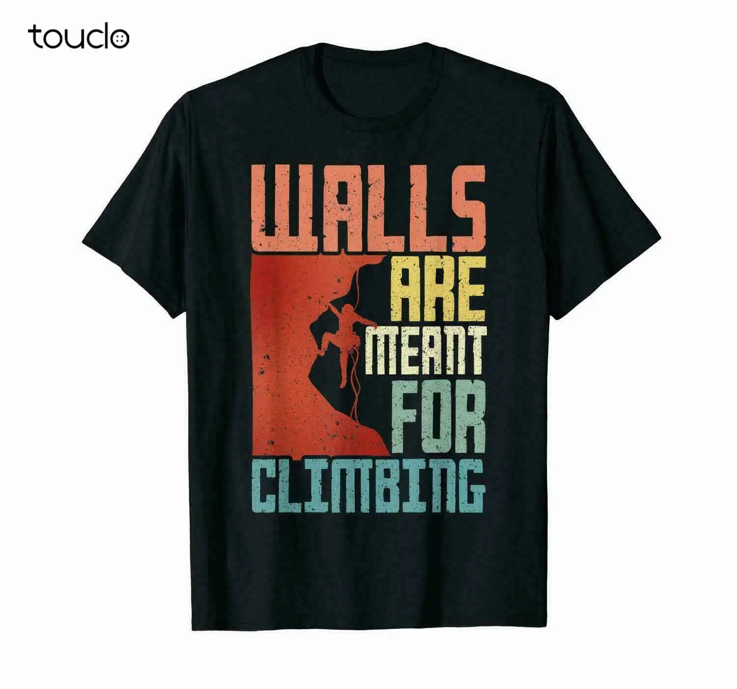 Walls Are Meant For Climbing Funny Vinatge Rock Climber Bouldering Black T-Shirt
Walls Are Meant For Climbing Funny Vinatge Rock Climber Bouldering Black T-Shirt
