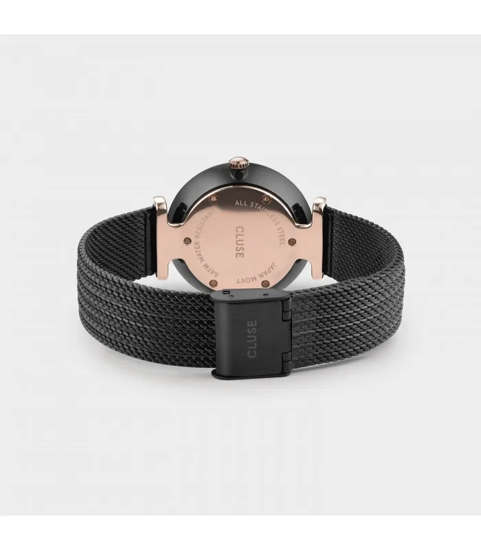 Cluse часы Triopmphe 33 мм сетка черный черный/черный CW0101208004 |