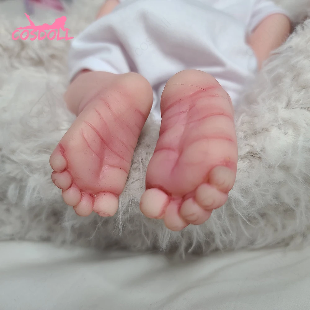 46CM Newest Reborn Doll Newborn Baby Doll 2.25KG Realistic Baby Toys very soft full body silicone girl doll Birthday Gift
46CM Newest Reborn Doll Newborn Baby Doll 2.25KG Realistic Baby Toys very soft full body silicone girl doll Birthday Gift