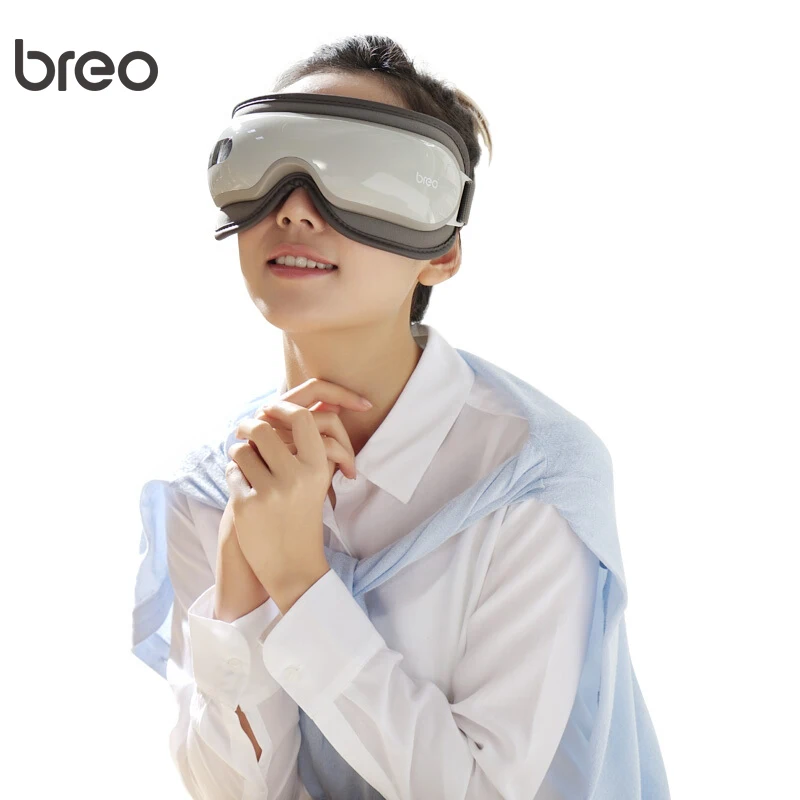 Breo iSee16 4D Smart Airbag Vibration Eye Massager Eye Acupoint Massage with Heating and Soothing Music Device 
Breo iSee16 4D Smart Airbag Vibration Eye Massager Eye Acupoint Massage with Heating and Soothing Music Device