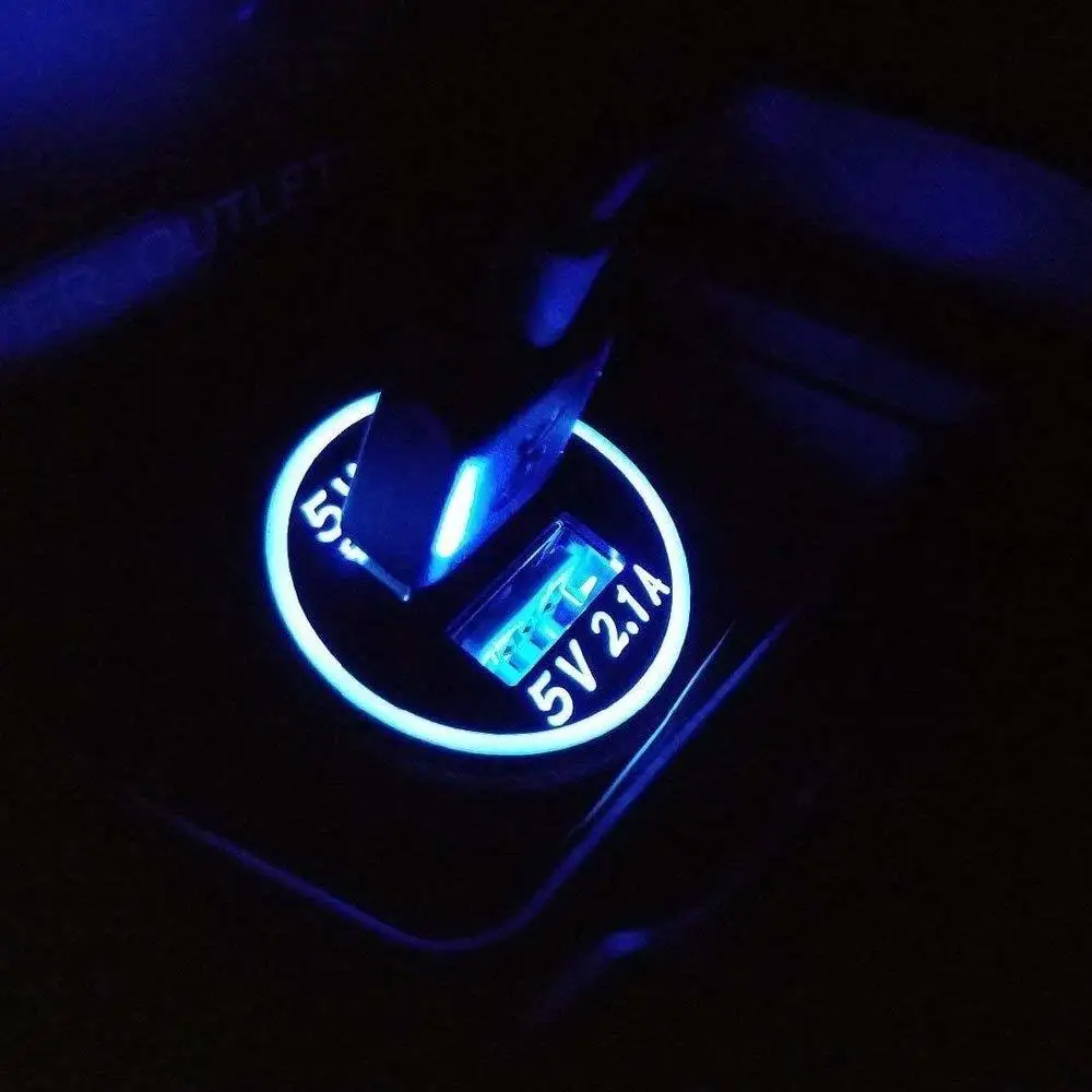 Встраиваемый разъем Usb в авто для легковых и грузовых автомобилей мотоциклов 12V-24V