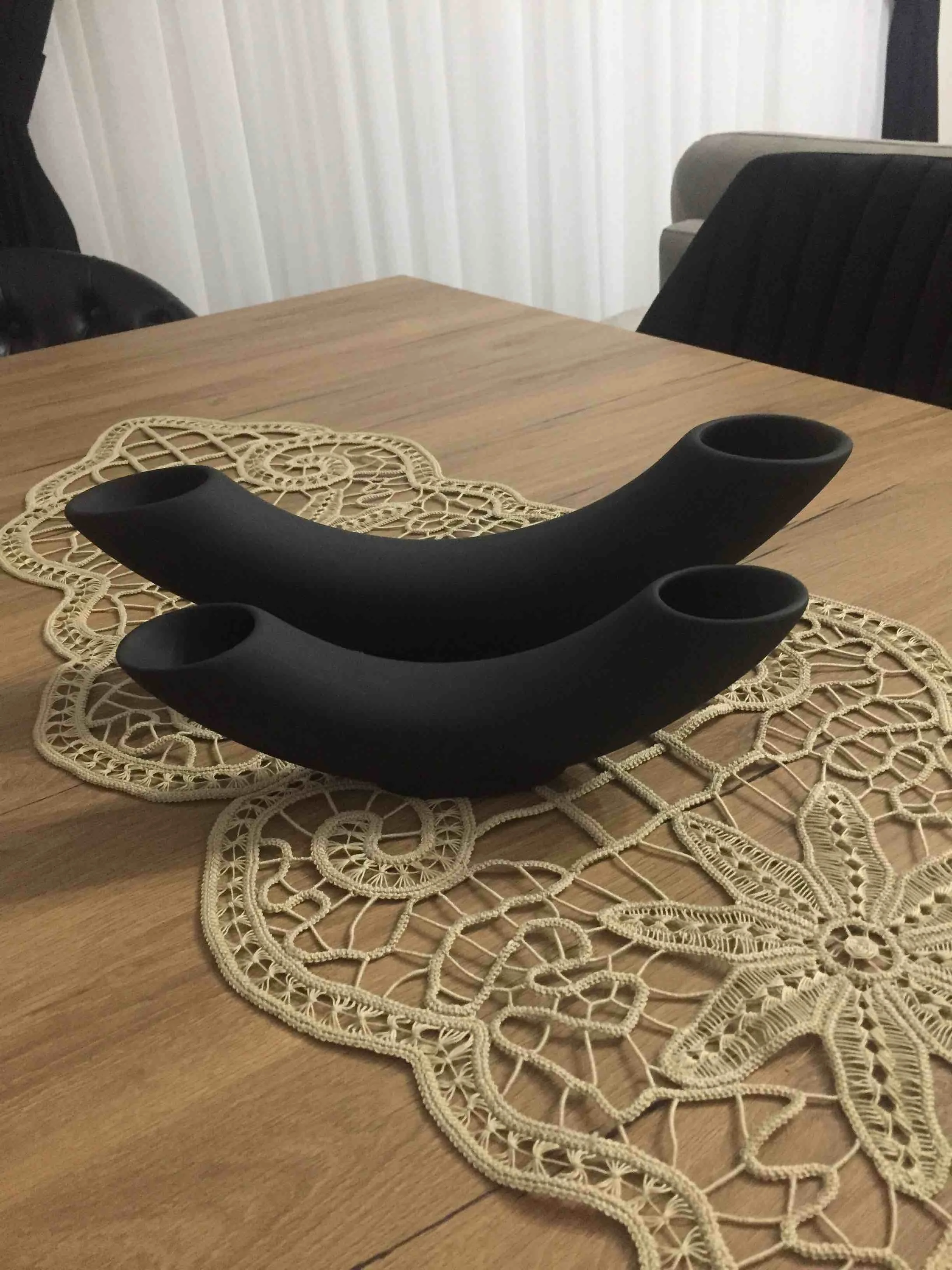 Horn Set Black Each Of Our Ceramics Which Are Baked In a 1200 Degree Oven Are Carefully Handcrafted
Horn Set Black Each Of Our Ceramics Which Are Baked In a 1200 Degree Oven Are Carefully Handcrafted