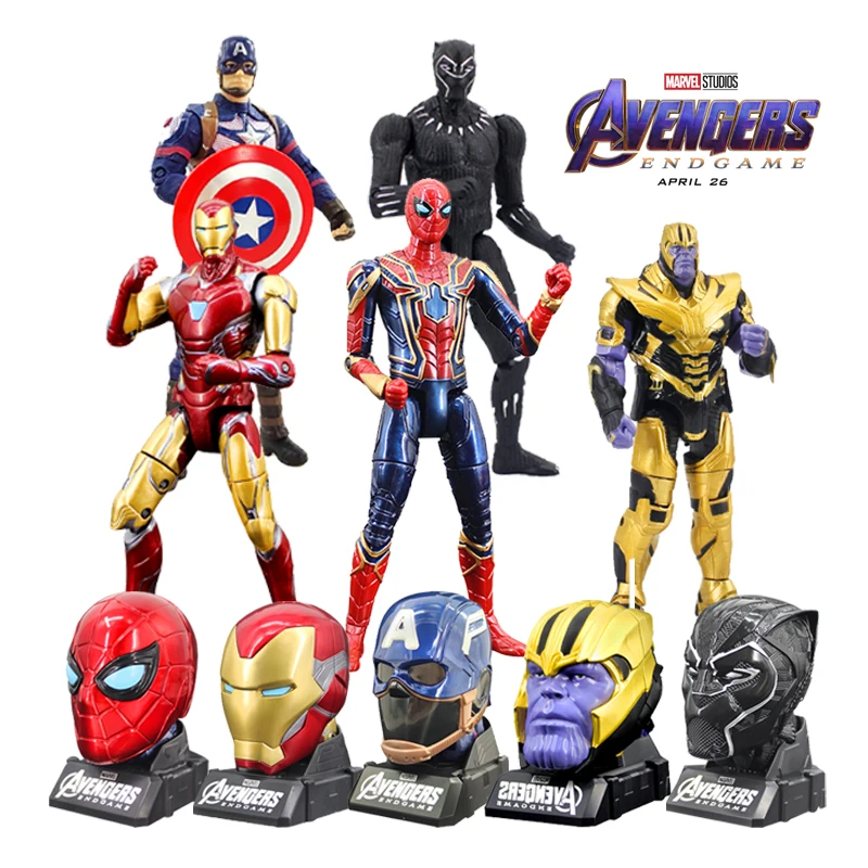 Genuine Marvel Figure Avengers Alliance Iron Man Spiderman Thanos Captain America Toy Boy Model Ornament Doll Birthday Gift
Genuine Marvel Figure Avengers Alliance Iron Man Spiderman Thanos Captain America Toy Boy Model Ornament Doll Birthday Gift