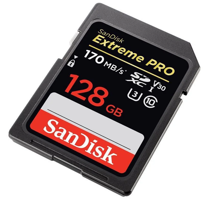 Оригинальный слот для карт памяти Extreme Pro SDHC/SDXC SD Card 64 Гб 128 оперативной 32