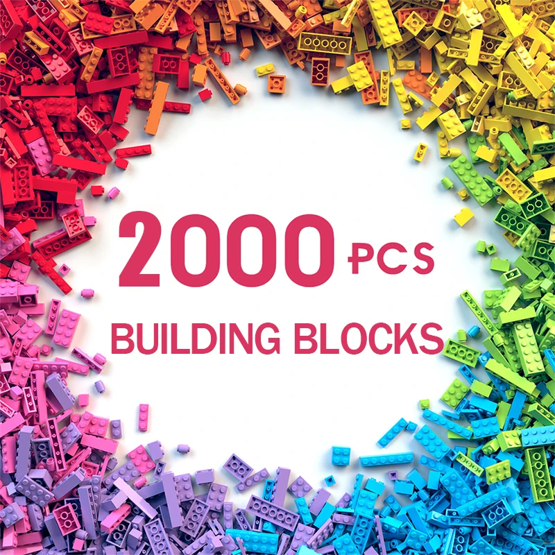 2000PCS Size Classic City Building Blocks DIY Colorful Bulk Model Bricks Kids Figures Educational Toys For Children Gift
2000PCS Size Classic City Building Blocks DIY Colorful Bulk Model Bricks Kids Figures Educational Toys For Children Gift