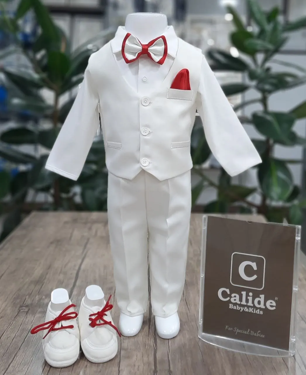 Baby Boys Clothing Newborn Wedding Marriage Costum Suit Tuxedo Baptism Set Shirt Vest Bow Tie Shoes 7 Piece 3 - 6 Months 62 cm
Baby Boys Clothing Newborn Wedding Marriage Costum Suit Tuxedo Baptism Set Shirt Vest Bow Tie Shoes 7 Piece 3 - 6 Months 62 cm