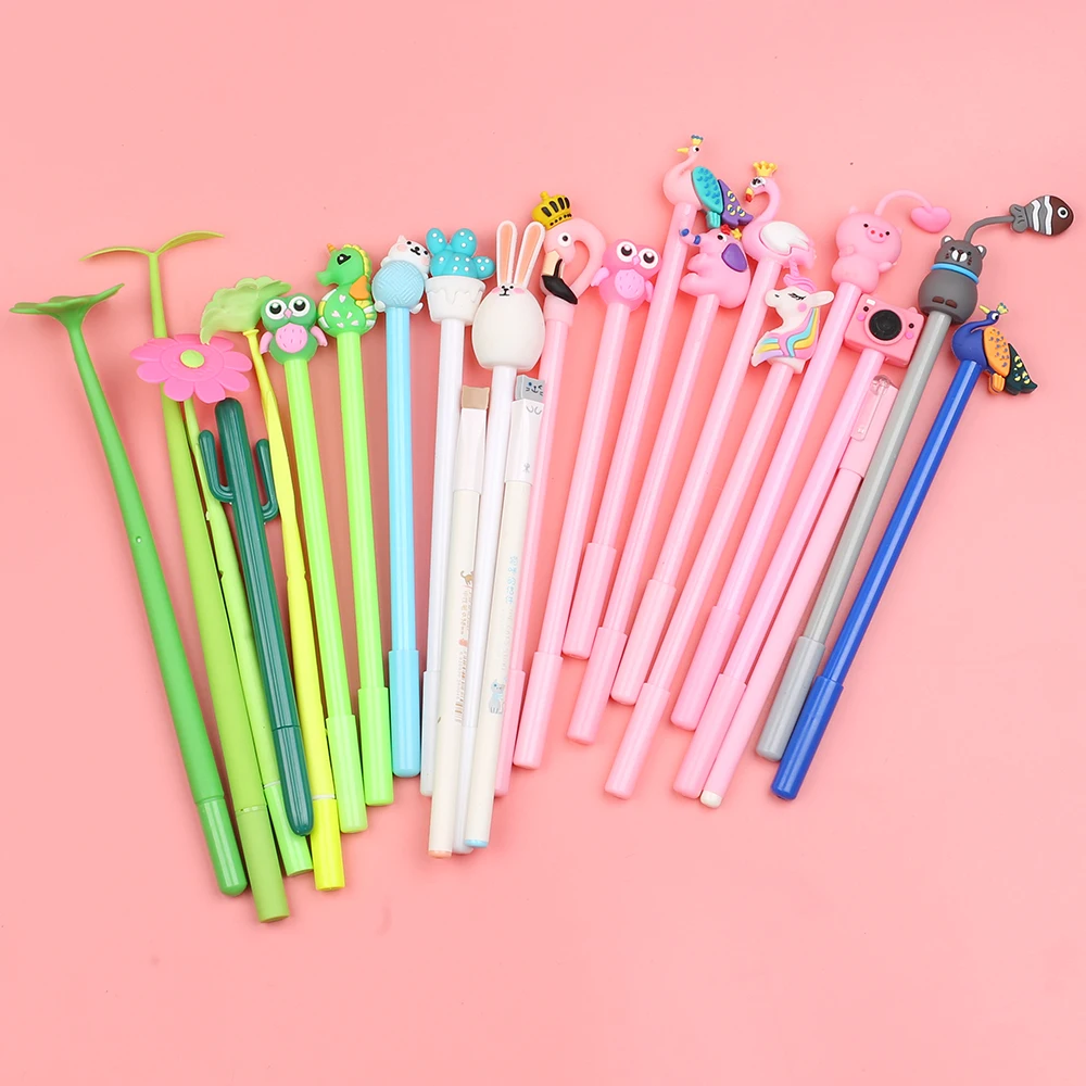 Cute Funny Cactus Flamingo Gel Pens Cool Kawaii Alpaca Anime Rollerball Stationery Ballpoint School Ballpen Thing Girl Gift Kit
Cute Funny Cactus Flamingo Gel Pens Cool Kawaii Alpaca Anime Rollerball Stationery Ballpoint School Ballpen Thing Girl Gift Kit