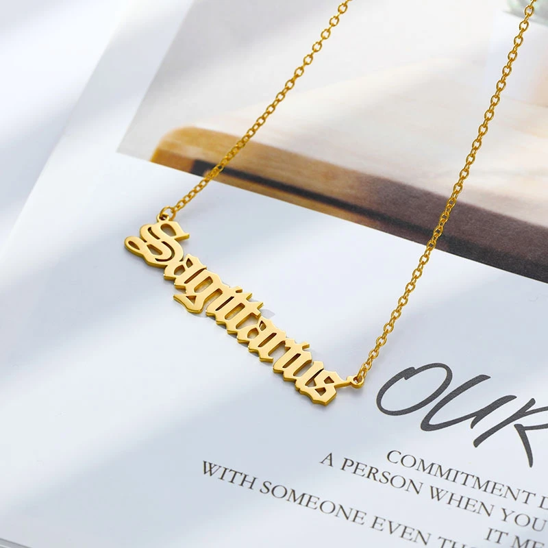 Zodiac Necklac Virgo Gemini Horoscope Necklace Aquarius Cancer Leo Stainless Steel Capricorn Constellation Necklace
Zodiac Necklac Virgo Gemini Horoscope Necklace Aquarius Cancer Leo Stainless Steel Capricorn Constellation Necklace