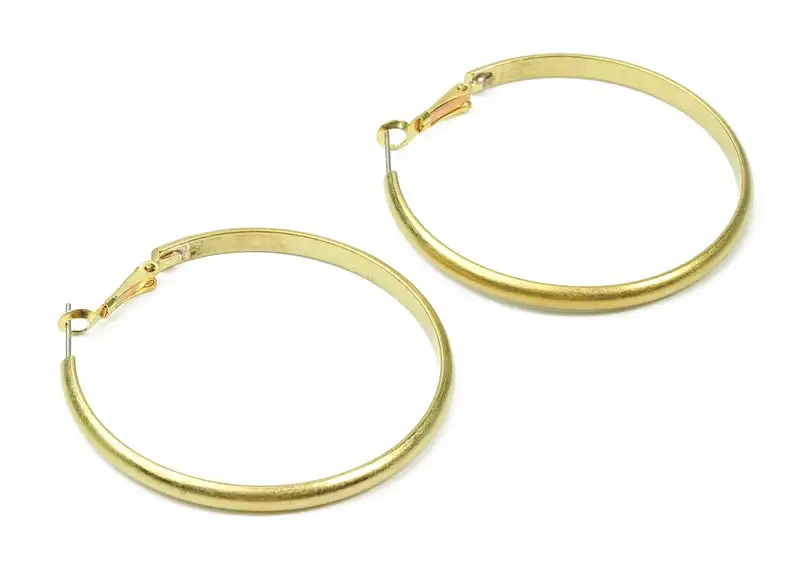 Brass Earrings Hoop 4x51 - Raw Brass Earring Circle Clasp - Jewelry Supplies - 4Pcs/Lot - 53.07x51.03x2.44mm - PP2850
Brass Earrings Hoop 4x51 - Raw Brass Earring Circle Clasp - Jewelry Supplies - 4Pcs/Lot - 53.07x51.03x2.44mm - PP2850