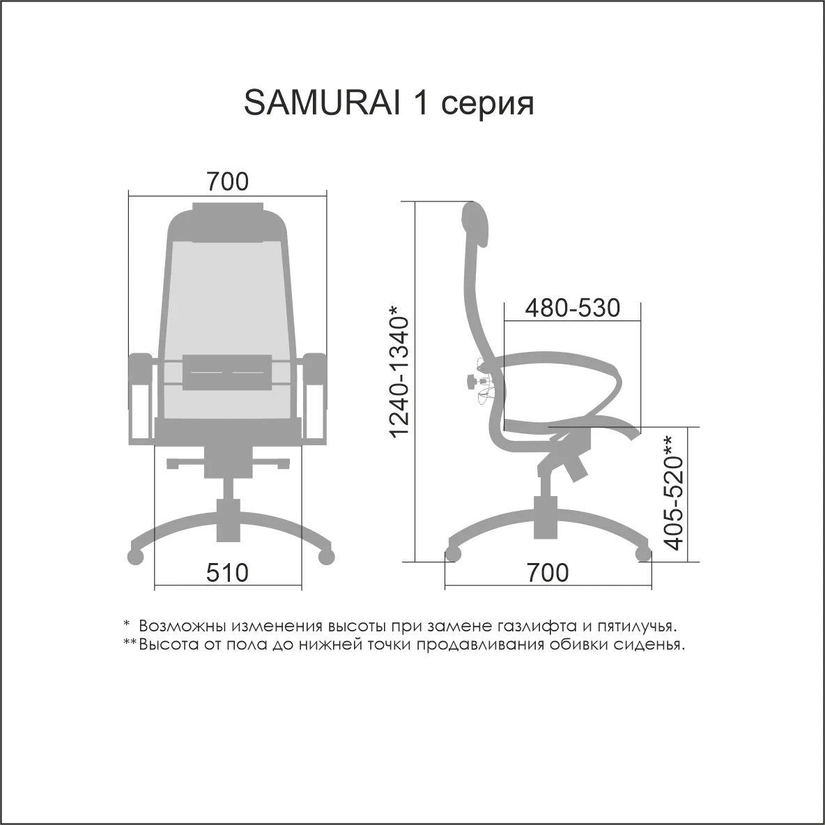 Кресло Samurai S-1.04 | Мебель
