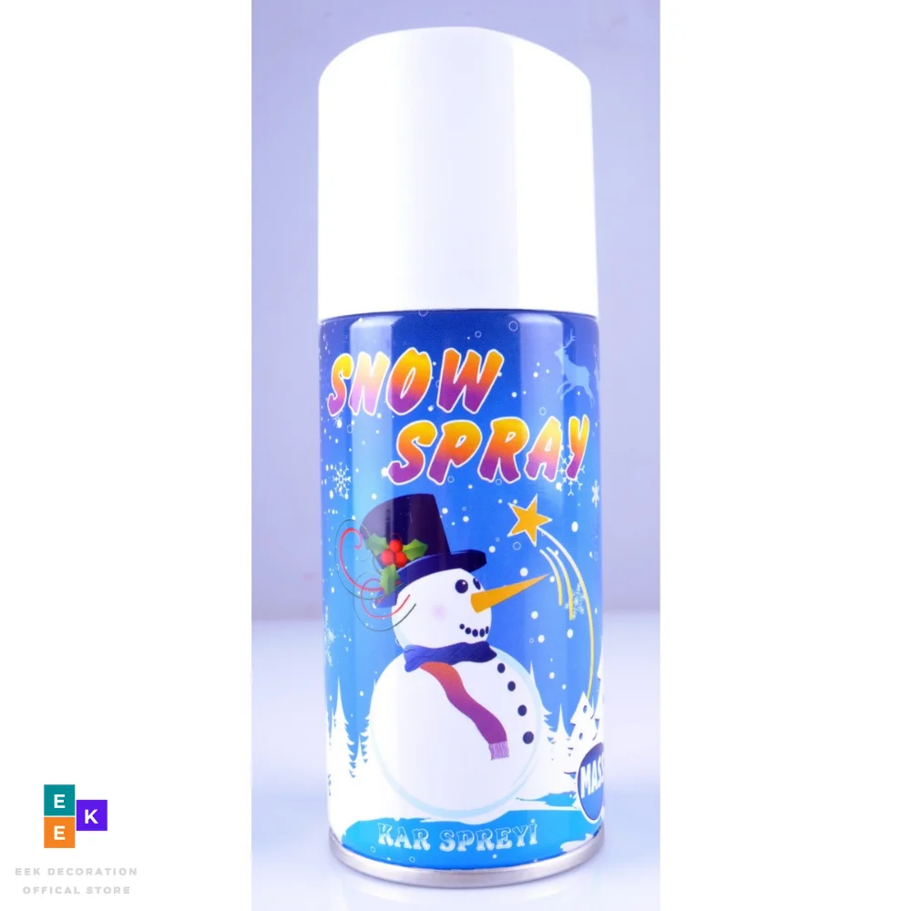 Snow Spray 150 ml Decoration for Christmas Tree Snow Spraying Hoarfrost Rime Ice Snowflakes Door Windows Mirror Writing
Snow Spray 150 ml Decoration for Christmas Tree Snow Spraying Hoarfrost Rime Ice Snowflakes Door Windows Mirror Writing