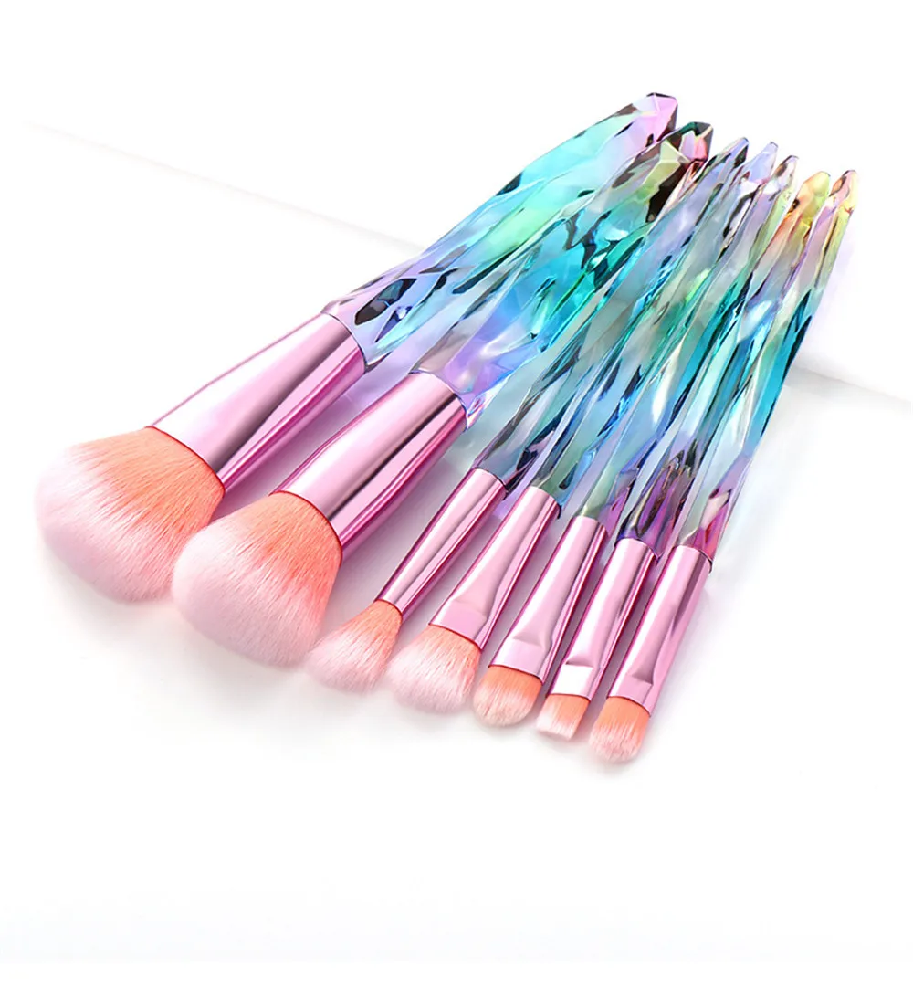 Crystal Makeup Brushes 7pcs Korean Cosmetics for Face Powder Foundation Concealer Highlighters Lip Eyeshadow Complete Makeup Kit
Crystal Makeup Brushes 7pcs Korean Cosmetics for Face Powder Foundation Concealer Highlighters Lip Eyeshadow Complete Makeup Kit