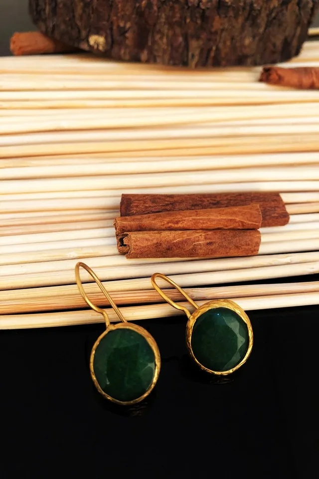 Dr Stone Natural Stone handmade ceyt Stone gold plated women Earrings K 439799446
Dr Stone Natural Stone handmade ceyt Stone gold plated women Earrings K 439799446