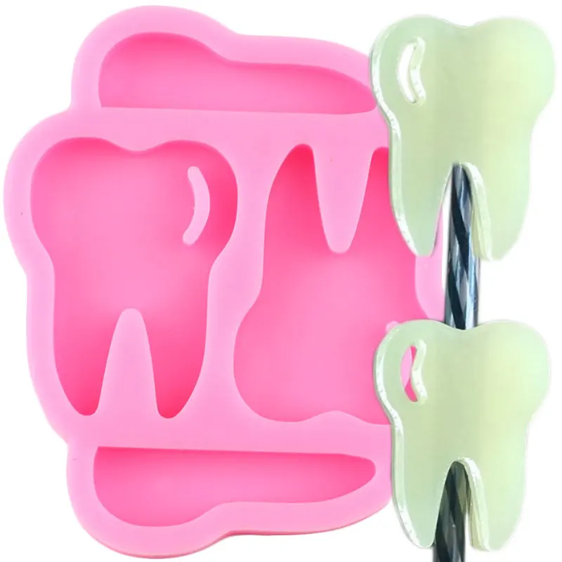 3D Tooth Straw Topper Silicone Molds Craft Pendant Jewelry Keychain Epoxy Resin Mold Chocolate Fondant Cake Decorating Tools
3D Tooth Straw Topper Silicone Molds Craft Pendant Jewelry Keychain Epoxy Resin Mold Chocolate Fondant Cake Decorating Tools