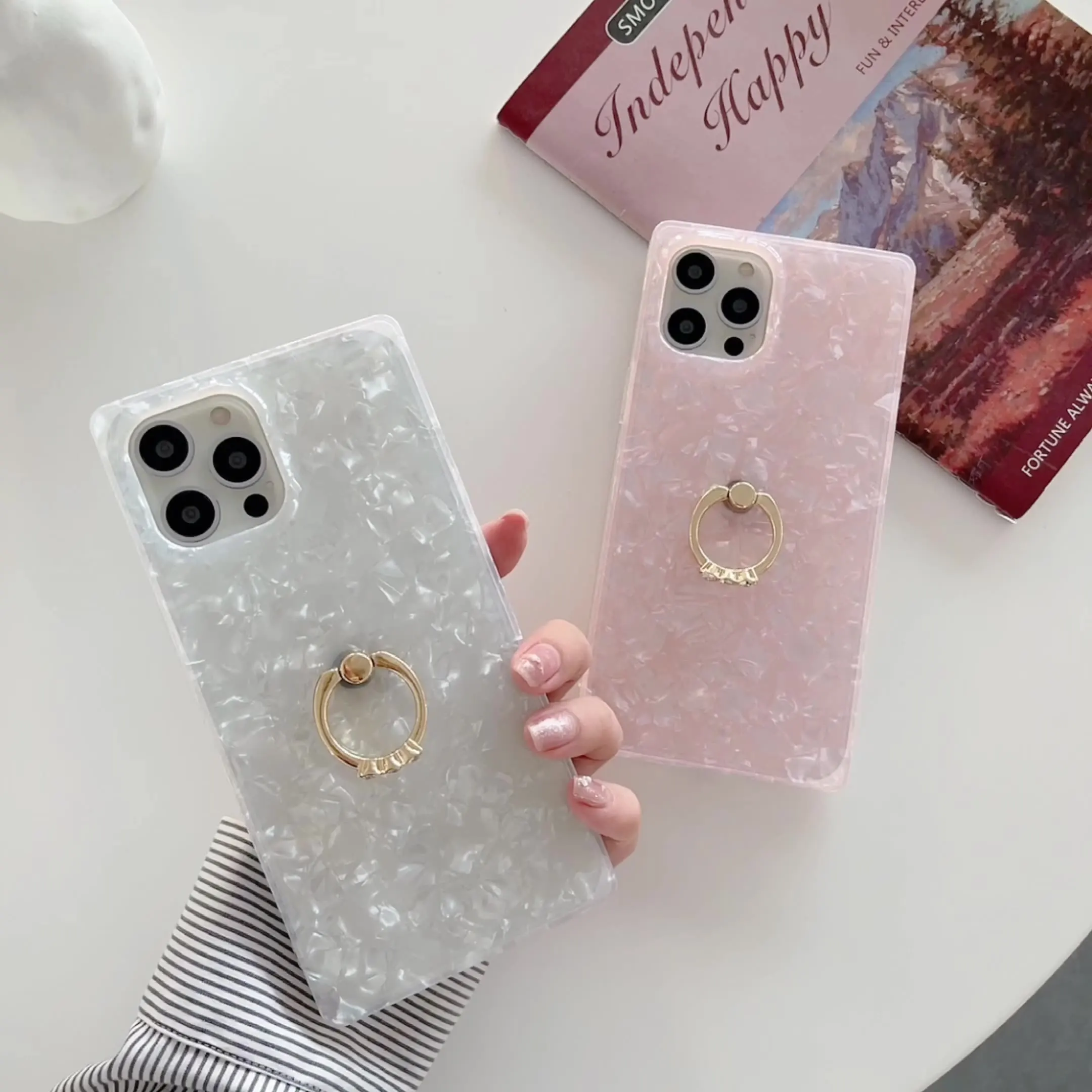 Shell Pattern Phone Case For iPhone 13 12Pro 11Pro Max XR X XS Max 7 8Plus 12 11 Glitter Cover With Ring Holder Stand
Shell Pattern Phone Case For iPhone 13 12Pro 11Pro Max XR X XS Max 7 8Plus 12 11 Glitter Cover With Ring Holder Stand