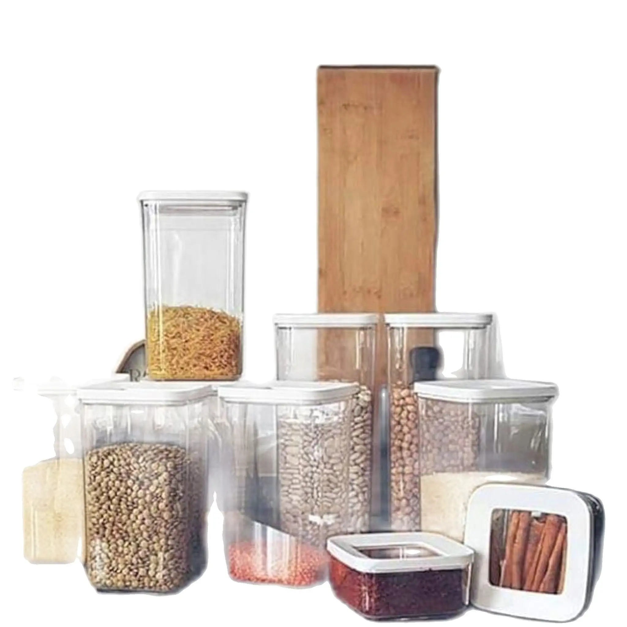 Transparent Food Vacuum Plastic Container Airtight Kitchen Organizer (250 Ml-700 Ml-900 Ml-1200 Ml-1900 Ml) 3 Pcs
Transparent Food Vacuum Plastic Container Airtight Kitchen Organizer (250 Ml-700 Ml-900 Ml-1200 Ml-1900 Ml) 3 Pcs