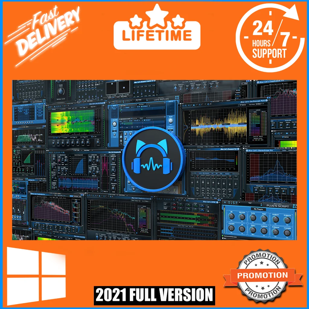 Blue Cat's All Plug-Ins Pack 2020
Blue Cat's All Plug-Ins Pack 2020