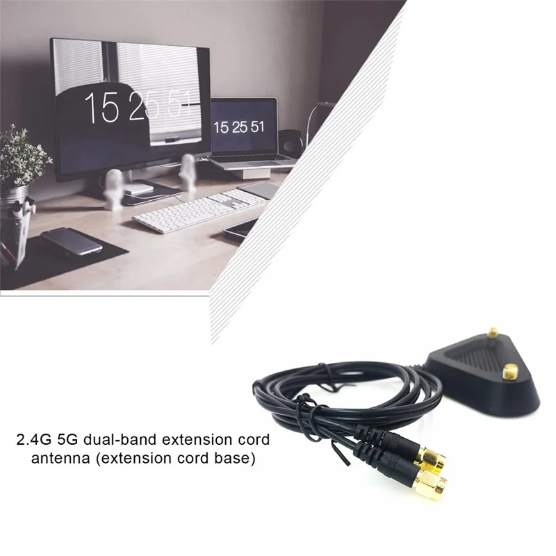 SMA Male to SMA Female Cable RG174 RF Connector Adapter WIFI Antenna Extension Cable with Magnetic Base
SMA Male to SMA Female Cable RG174 RF Connector Adapter WIFI Antenna Extension Cable with Magnetic Base