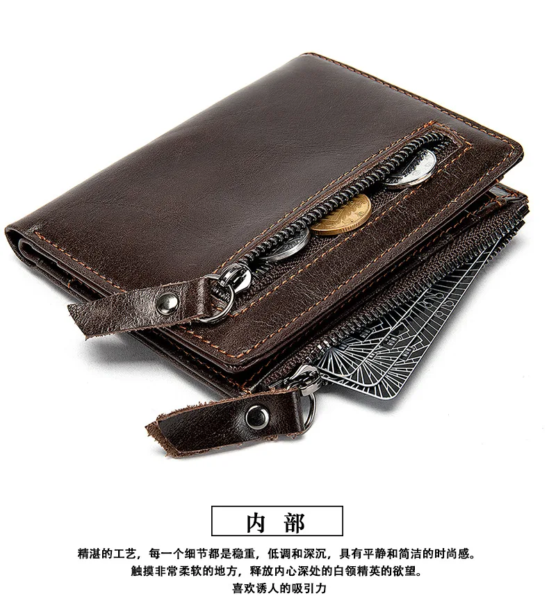 new Brand Man Genuine Cow Leather Male Credit Card Holders Money Dollar Clip Wallet Purse ID Pocket for Male's in brown color
new Brand Man Genuine Cow Leather Male Credit Card Holders Money Dollar Clip Wallet Purse ID Pocket for Male's in brown color