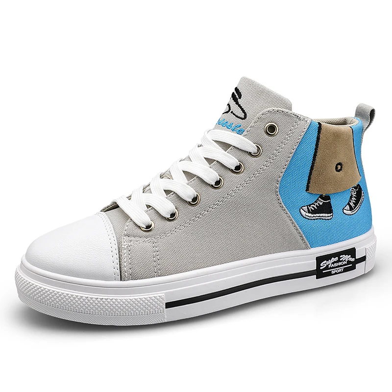 Unisex Novel High-Top Canvas Summer Fashion Couple Shoes Outdoor Soft Insole Comfortable Students 2021 New Sneakers 39-44 Euro
Unisex Novel High-Top Canvas Summer Fashion Couple Shoes Outdoor Soft Insole Comfortable Students 2021 New Sneakers 39-44 Euro