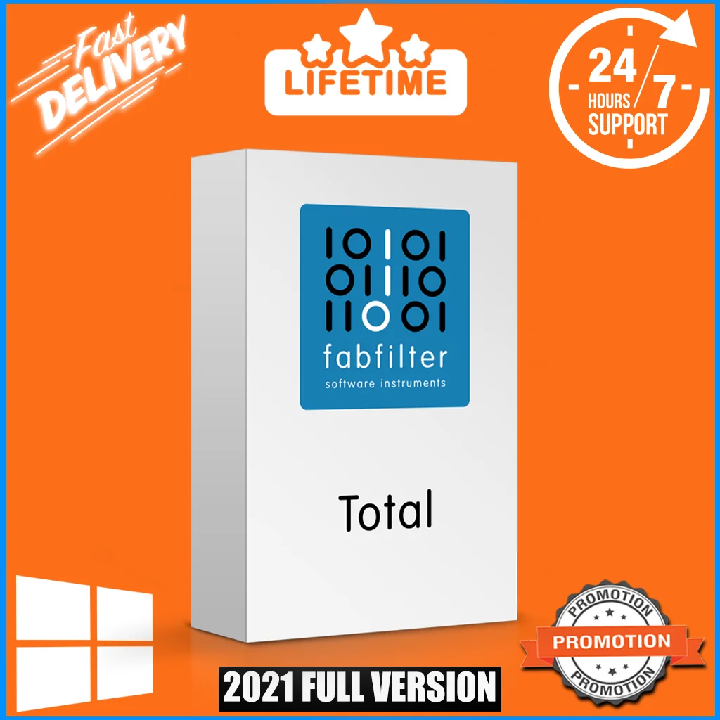 FabFilter Total Bundle 2020 
FabFilter Total Bundle 2020