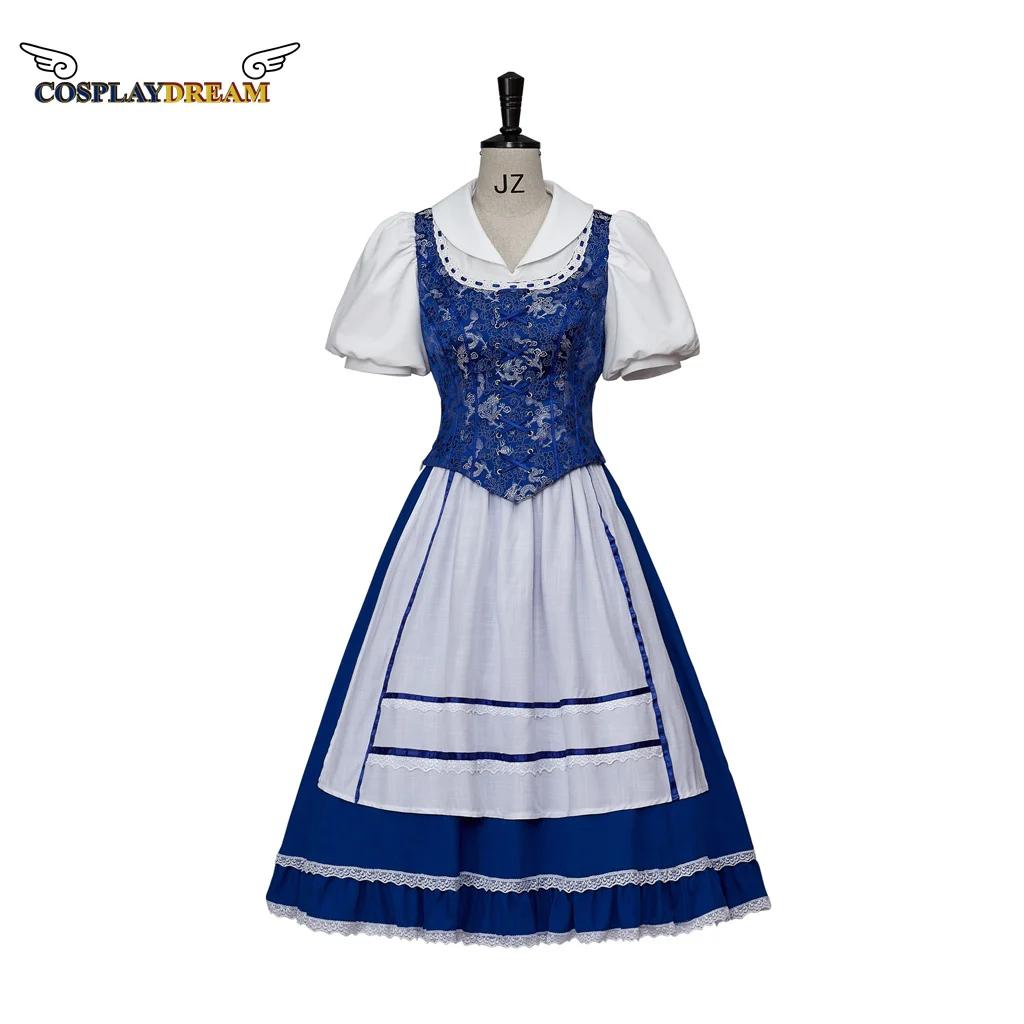 Cosplaydream, музыкальная Красавица и чудовище, принцесса Белль, голубое цельнокроеное платье, платье для хэллоуивечерние
Cosplaydream, музыкальная Красавица и чудовище, принцесса Белль, голубое цельнокроеное платье, платье для хэллоуивечерние