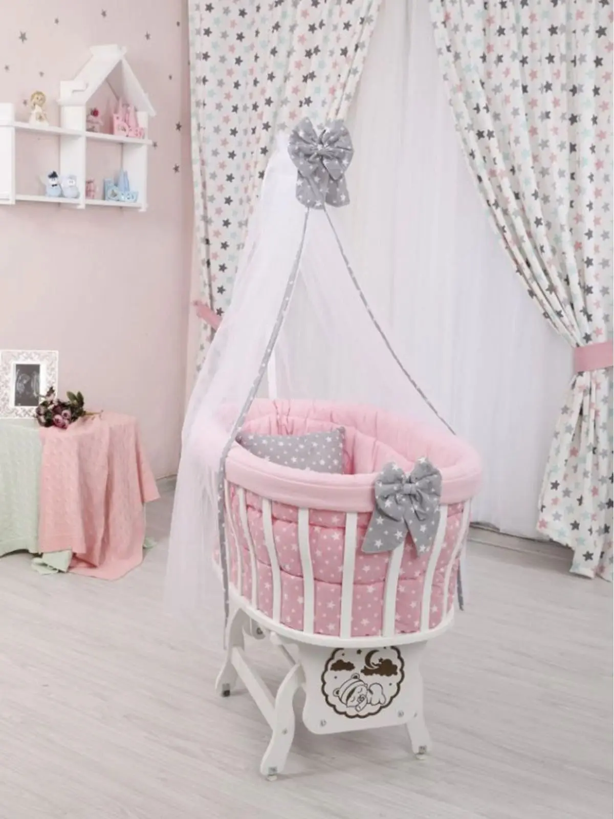 Baby Basket Cradle With Beds Kids Children Home Decor Furniture Modern Minimalist Design Natural Wooden Cute
Baby Basket Cradle With Beds Kids Children Home Decor Furniture Modern Minimalist Design Natural Wooden Cute