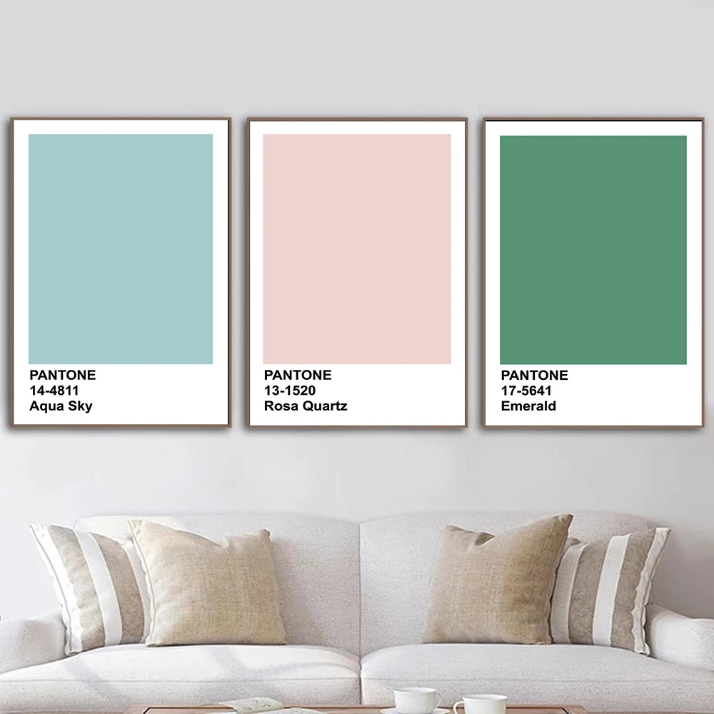 Pantone Colours Prints Wall Art Canvas Painting Rosa Quartz Emerald Aqua Sky Noridc Aesthetic Posters For Living Room Home Decor
Pantone Colours Prints Wall Art Canvas Painting Rosa Quartz Emerald Aqua Sky Noridc Aesthetic Posters For Living Room Home Decor