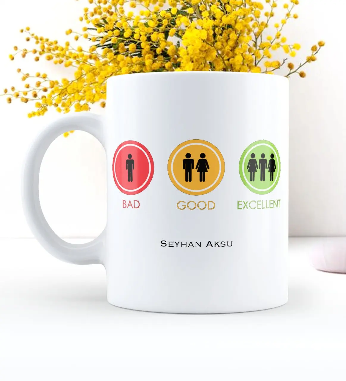 Персонализированные плохие хорошие отличные белые кружки чашка-2
Персонализированные плохие хорошие отличные белые кружки чашка-2