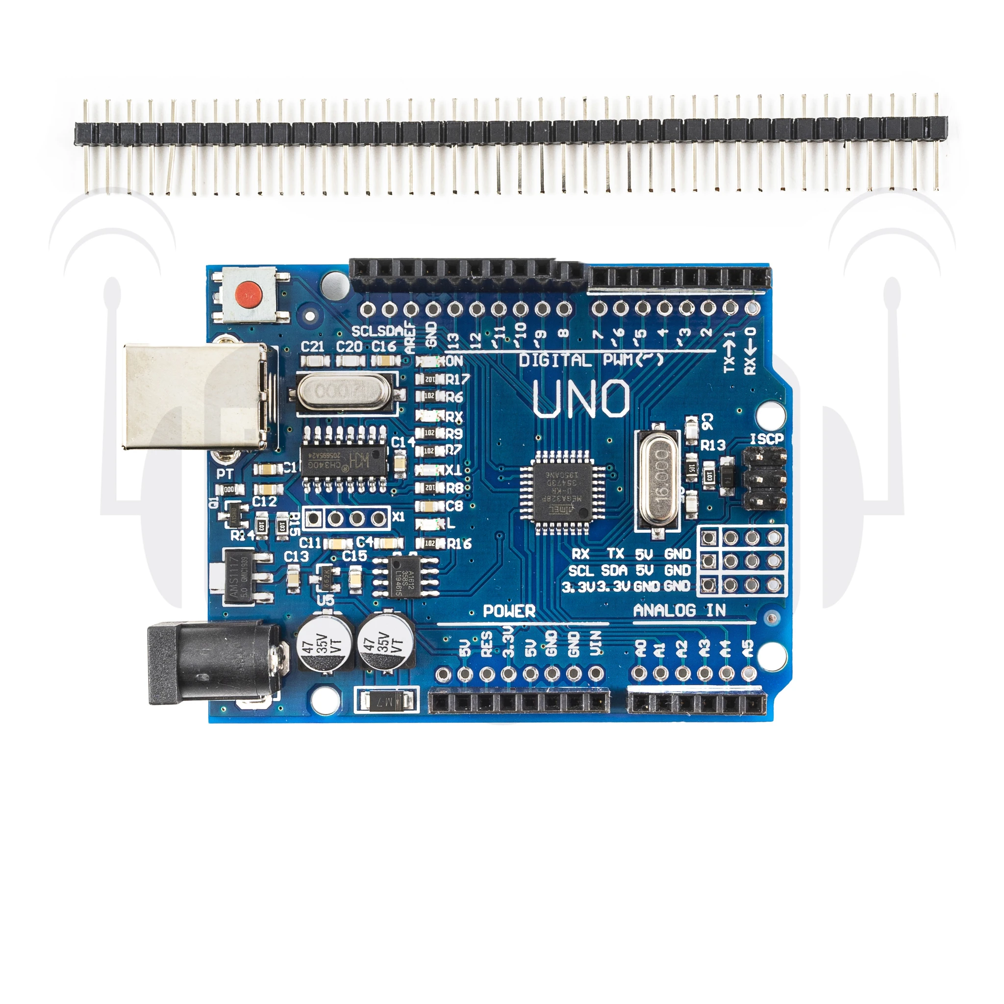 Плата UNO R3 SMD (Arduino-совместимая) |