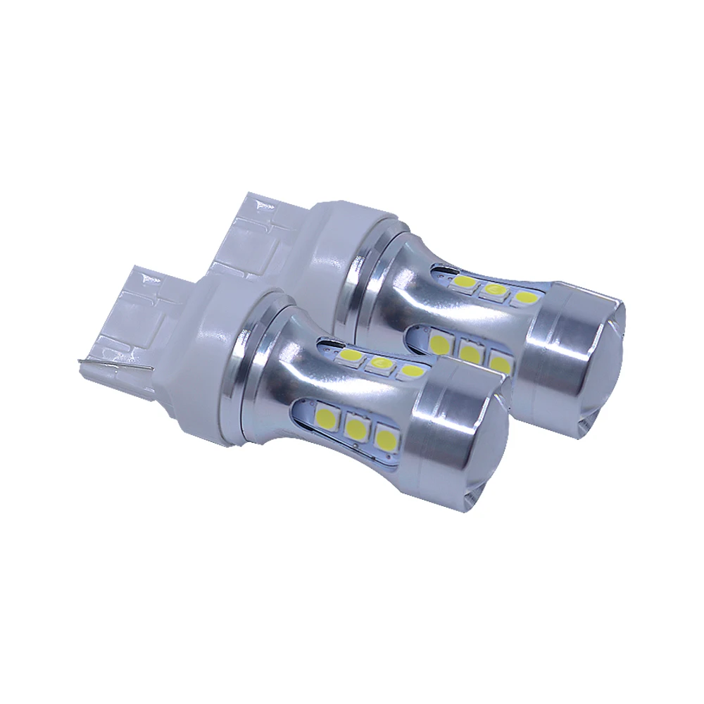 1 шт. безупречного супер яркий светодиодный 1156 1157 T20 BA15S 3030 18smd canbus P21W указатель