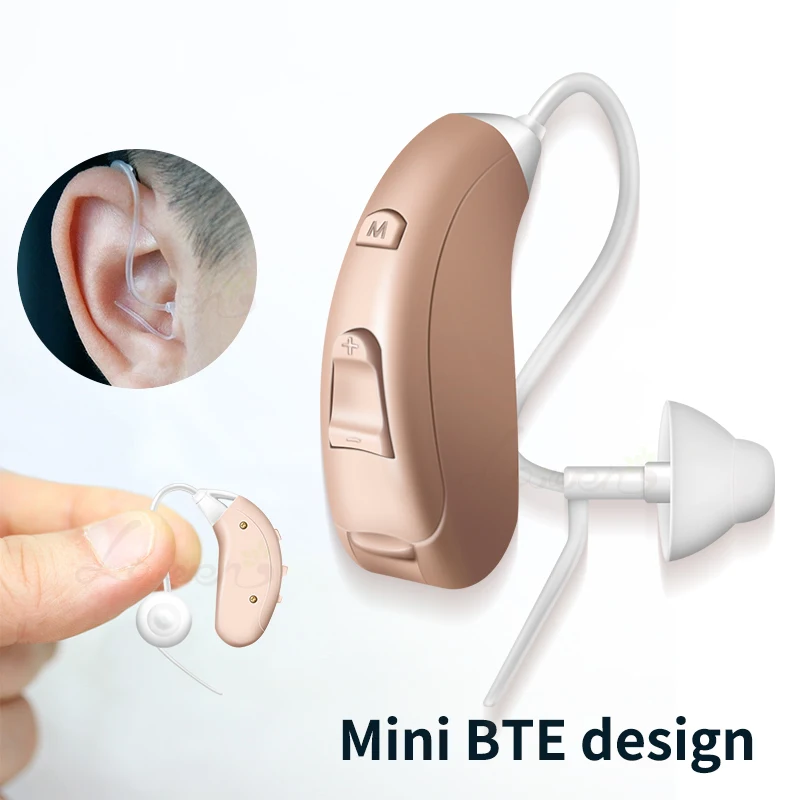 

Слуховые аппараты J702, усилитель звука, слуховой аппарат для глухости за ухом, регулируемый усилитель, усилитель звука, динамик