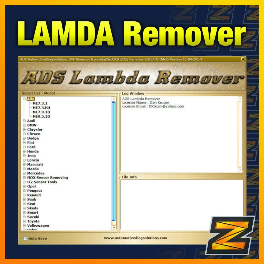 Egr Remover + Dpf Remover + Lamda Remover + Dtc Remover + EcuSafe + Adblue Remover MTX Dtc
