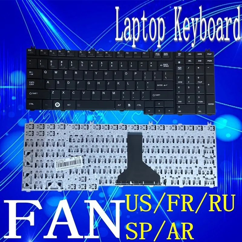 for Toshiba laptop keyboard notebook SatelliteX505 X500 A500 P300 L500 L505 A505 L550 P200 X300 A505D F501 L535 P205 P505 L350
for Toshiba laptop keyboard notebook SatelliteX505 X500 A500 P300 L500 L505 A505 L550 P200 X300 A505D F501 L535 P205 P505 L350