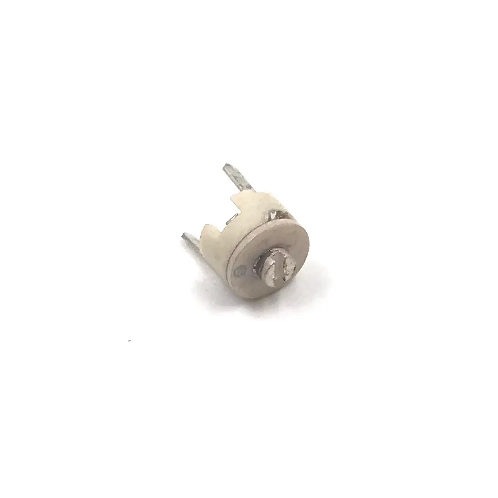 10pcs Trimmer Capacitor Ceramic 22pF Adjustable Variable RF VHF UHF High Frequency Tuner Cap Electronic Component
10pcs Trimmer Capacitor Ceramic 22pF Adjustable Variable RF VHF UHF High Frequency Tuner Cap Electronic Component